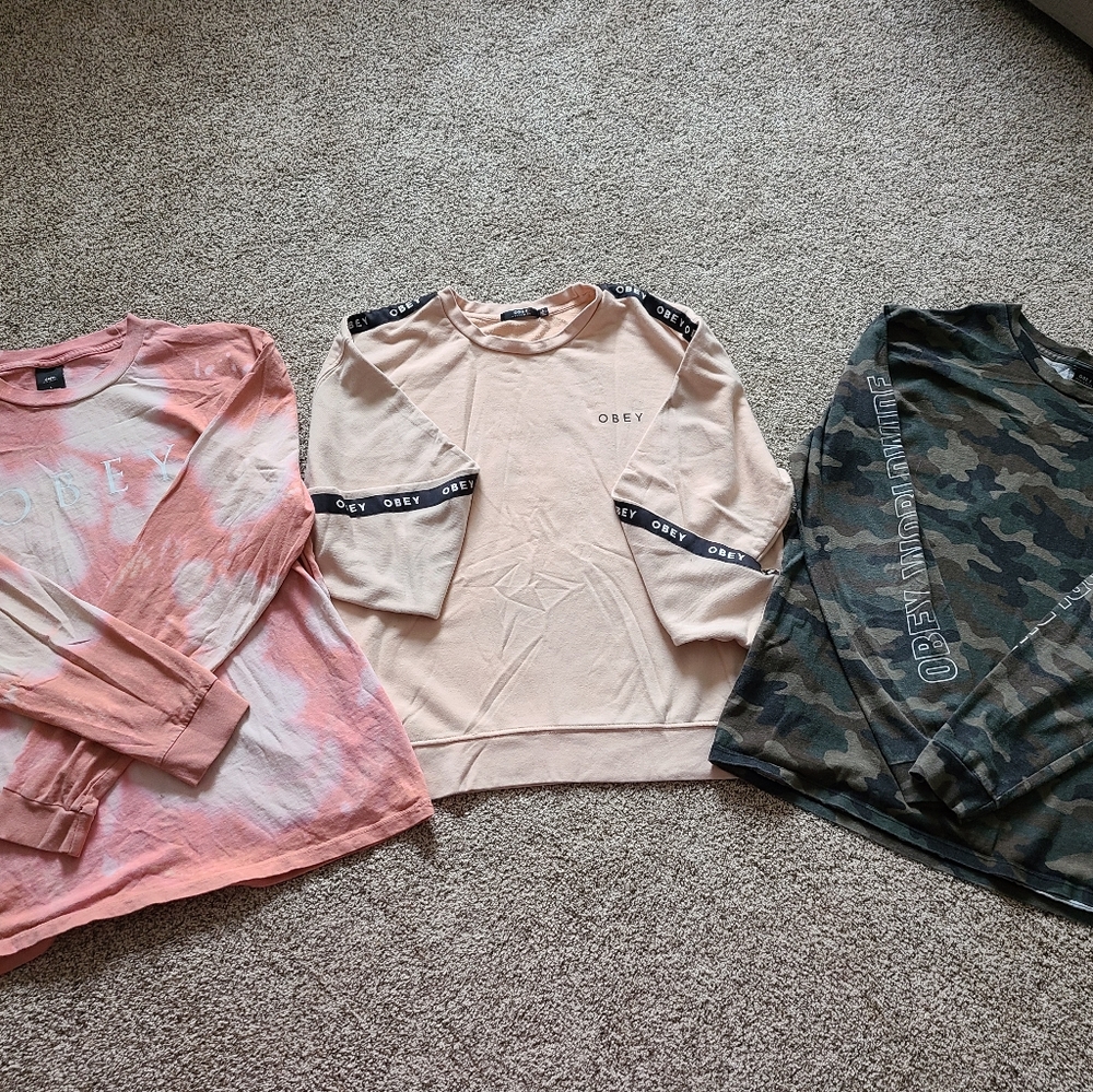 3 pc OBEY lot